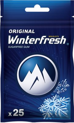 Winterfresh guma do żucia w drażetkach sugarfree gum