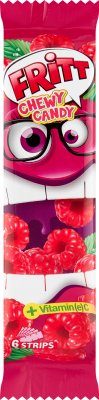 Fritt Raspberry Soluble Candy with Vitamin C.