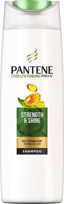 Pantene Pro-V shampoo strong and shiny hair dryer weak complex cassia