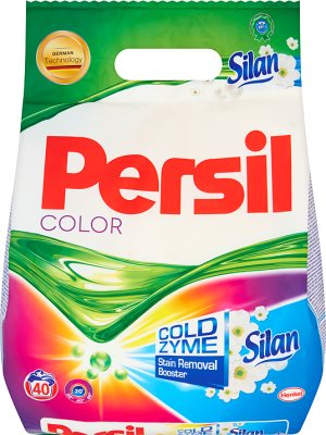 Persil cold zyme proszek do prania tkanin kolorowych Silan