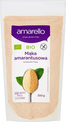 Amarello amarante farine de gluten BIO libre