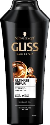 Gliss Kur shampooing régénération destruction extrême gravement endommagés, les cheveux secs