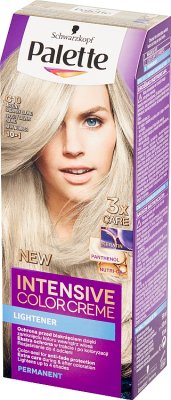 Schwarzkopf paleta de color crema helada plata rubio C10