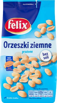 Felix Orzeszki ziemne prażone  Bez soli