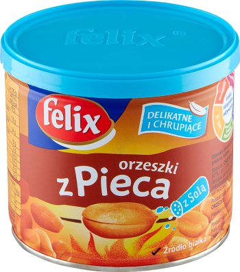 Felix Erdnüsse aus dem Ofen mit Salz