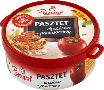 Pamapol Pate Huhn und Tomaten