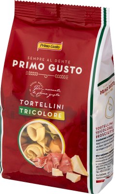 Primo Gusto Tortellini Tricolore trzykolorowe  z szynką
