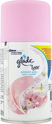 Glade a la media para los brise ambientador automático blanco sin