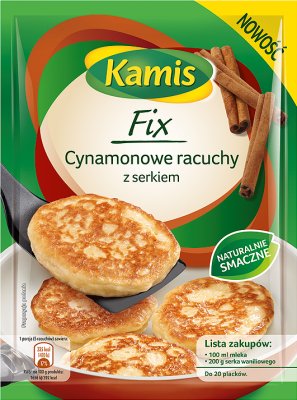 Kamis Fix Cynamonowe racuchy z serkiem