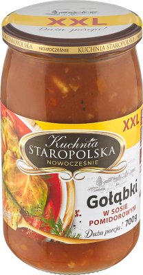 Kitchen Old Polish stuffed cabbage in tomato sauce