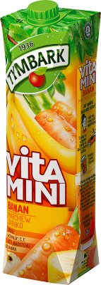 Tymbark Vitamini Sok banan,marchew,jabłko