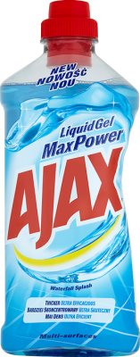 Ajax Power Max gel nettoyant Waterfall splash