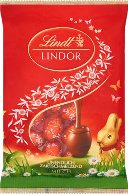 Lindt Lindor Mleczne jajeczka czekoladowe z nadzieniem