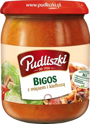 Pudliszki stew with meat and sausage