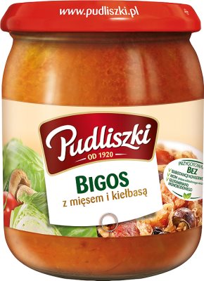 Ragoût Pudliszki avec de la viande et des saucisses