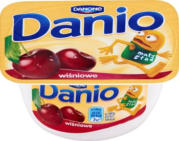 Danone Danio вишни творог