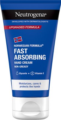 Neutrogena fast absorbing hand cream light konstystencja