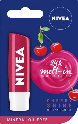 Nivea con sabor a cereza Shine Pintalabios