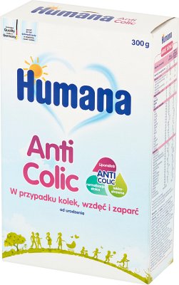 HUMANA ANTICOLIC lait modifié en poudre, flatulence, constipation et les coliques