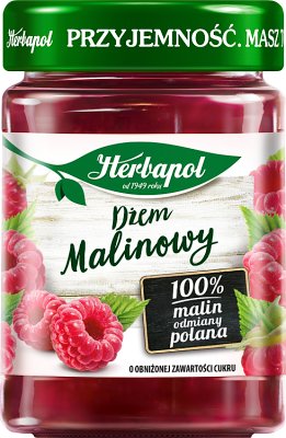 Herbapol Dżem malinowy niskosłodzony