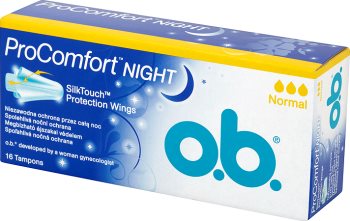 ProComfort Night OB Tampons Normal