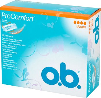 OB tampons Super ProComfort