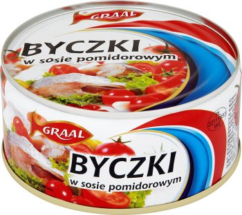 Graal Byczki w sosie pomidorowym