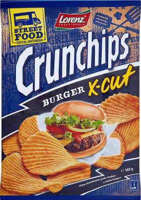 Crunchips X-Cut Street Food Burger