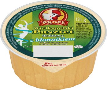 Profi pâté de volaille Wielkopolski avec de la fibre