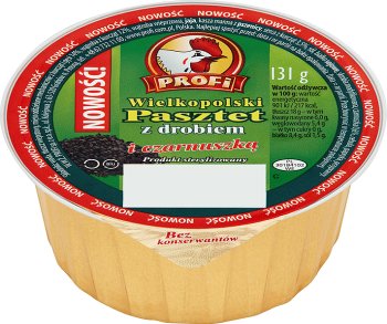 Profi Wielkopolski poultry pate and black cumin