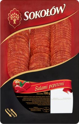 Falcons salami pepperoni tranches