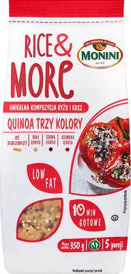 Monini Reis & More Quinoa drei Farben