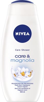 Nivea Care & Magnolia  Kremowy żel pod prysznic