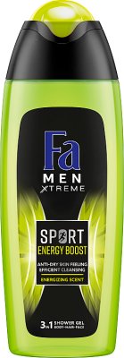 Gel de Ducha Fa deporte de los hombres de doble fuerza