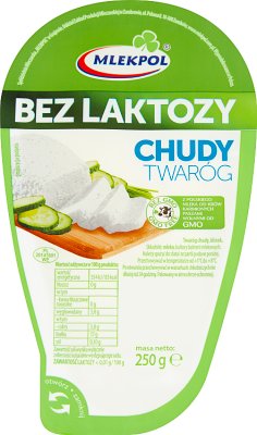 Mlekpol Twaróg bez laktozy chudy