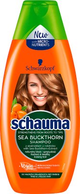 Schauma Szampon do włosów osłabionych z rokitnikiem Sea Buckthorn Vital
