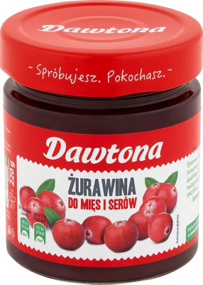 Dawtona Cranberries to meats and cheeses