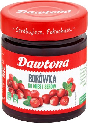 Черничный Dawtona к мясо и сыры