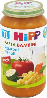 Hipp Pasta Bambini Rigatoni Napoli