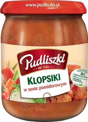 Pudliszki meatballs in tomato sauce