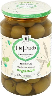 De Prado green olives without pits Eko ECOLOGICAL