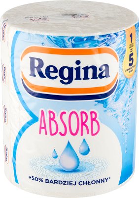 Regina Absorb — бумажное полотенце с супервпитывающей способностью.