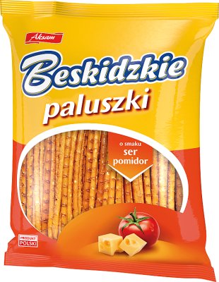 Beskidzkie paluszki o smaku pomidorowo-serowym