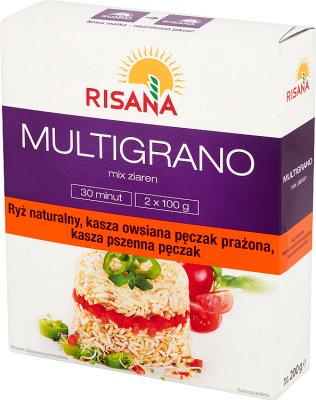 Risan MultiGram of porridge oat groats roasted 2x100 g