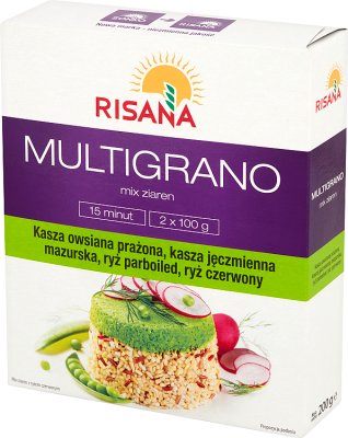 Risana Multigrano Mix ziaren z ryżem czerwonym