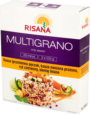 Risan multigram con semillas de lino 2x100 g