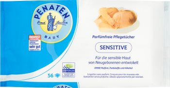 lingettes Fragrance-PENATEN ultra sensitiv