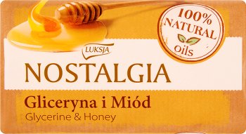 Luksja Nostalgia Bar Soap glycerin and honey