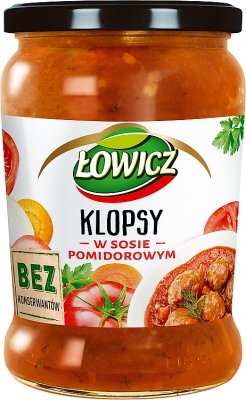 Łowicz meatballs in tomato sauce