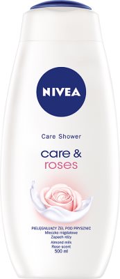 Nivea Care & Roses Pielęgnujący żel pod prysznic